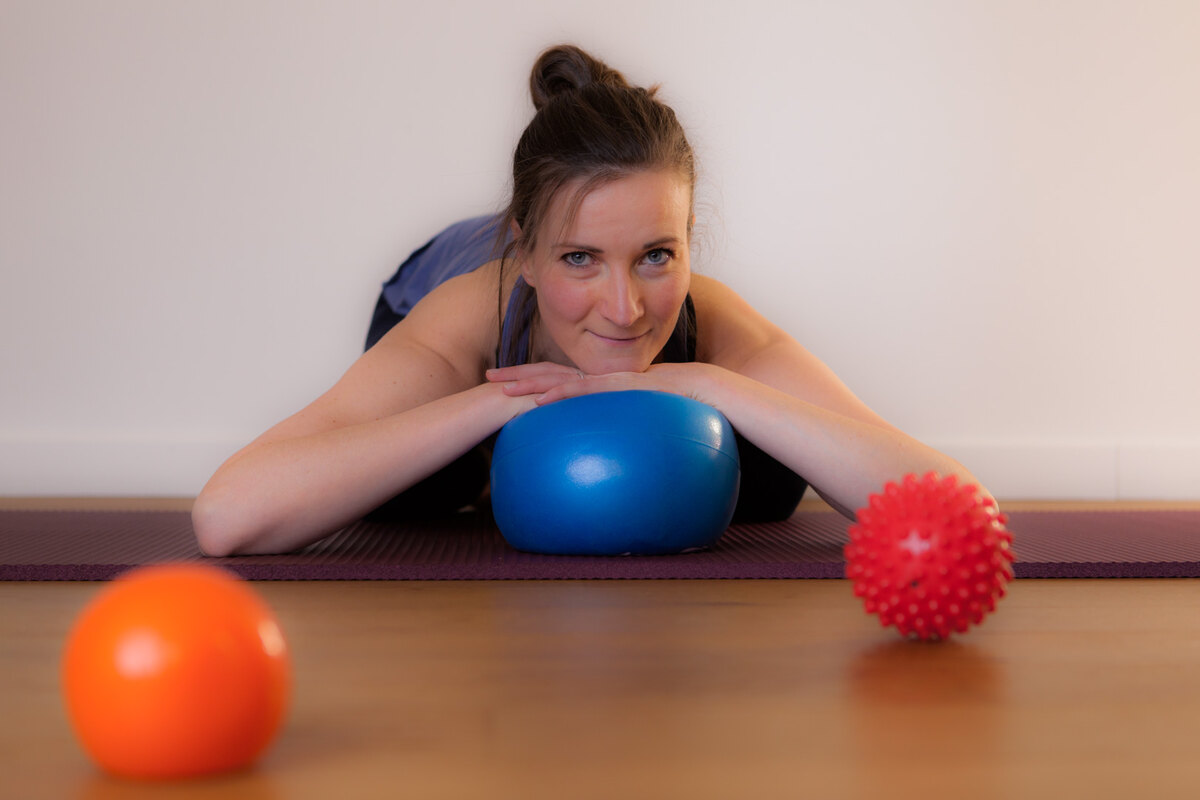 Aude, professeure de Pilates Reformer chez ELEVATION